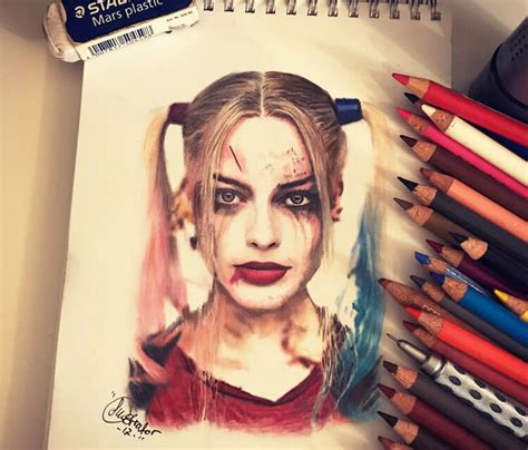 Detail Harley Quinn Drawings In Pencil Koleksi Nomer 47