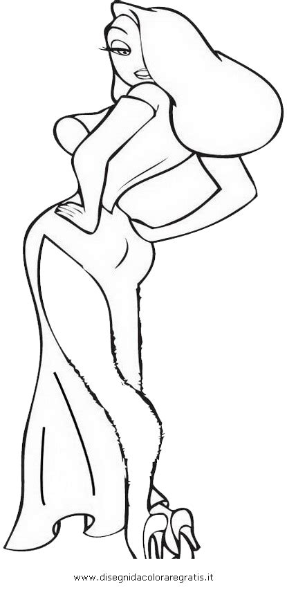Jessica Rabbit Coloring Coloring Pages