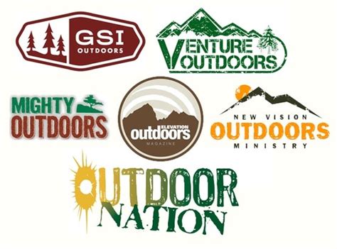 Outdoor Logo Inspiration Not Sure If Id Want To Use Any