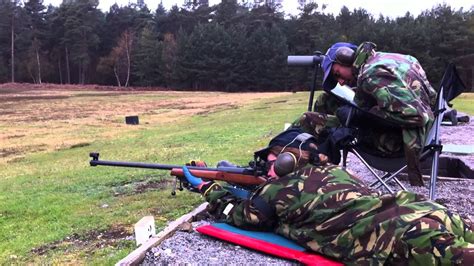 Firing The L81 A2 Prone At 300 Metres Youtube