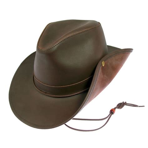 Henschel Leather Aussie Hat 2x Western Hats