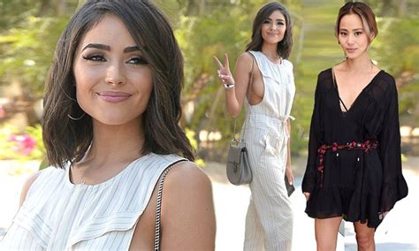 Olivia Culpo Shows Off Her Sideboob At Coachella Daily Mail Online