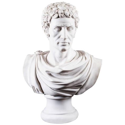 Italian Plaster Bust Of Brutus For Sale At 1stdibs