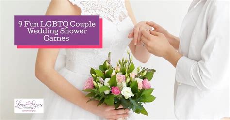 9 Same Sex Couples Wedding Shower Games Free Printable