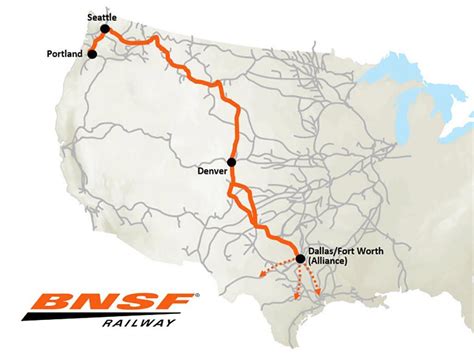 Bnsf Railroad Track Maps