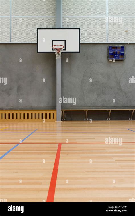 Empty Bench Basketball Court Hi Res Stock Photography And Images Alamy