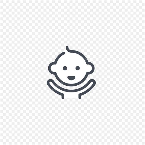 Flat Cute Baby Icon Flat Cute Baby Icon Png Transparent Clipart