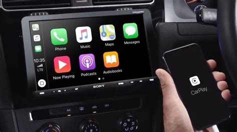 Sonys New Carplay Infotainment Unit Puts A Tablet In Your Car