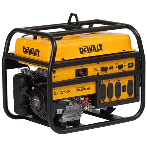 Honda portable generators provide reliable power for home back up, recreation, and industrial use. Shop DEWALT 6,100-Running Watts Portable Generator with ...