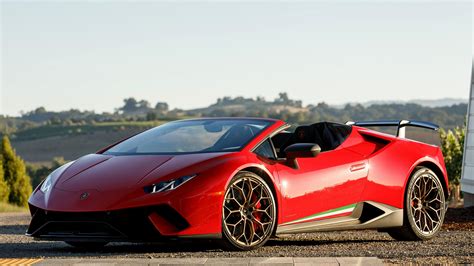 Descubrir 72 Imagen Lamborghini Huracan Performante Spyder Red