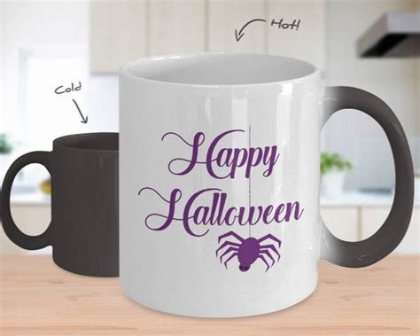 See more ideas about halloween coffee, unique halloween, mugs. Halloween Cup or Witch Coffee Mug, Our Happy Halloween ...