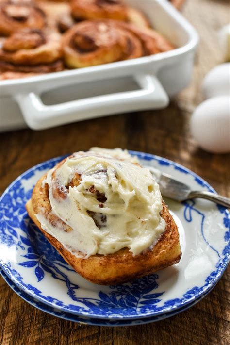 Cinnamon Rolls With Cream Cheese Icing Without Powdered Suvar