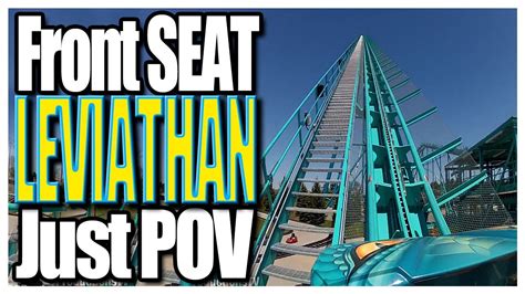 Leviathan Front Seat Just Pov Canadas Wonderland 2012 Youtube
