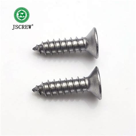 Flat Head M4x10 Self Tapping Screws For Shower Door - Buy Self Tapping ...
