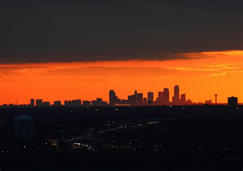 Dallas Sunrise Viewed From Fort Worth From My Fort Worth C Flickr