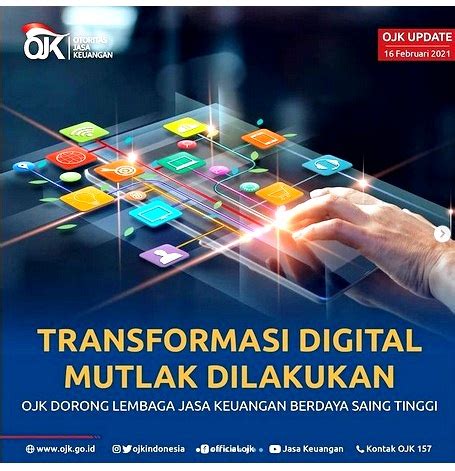 Enam Fokus OJK Akselerasi Transformasi Digital Di SJK