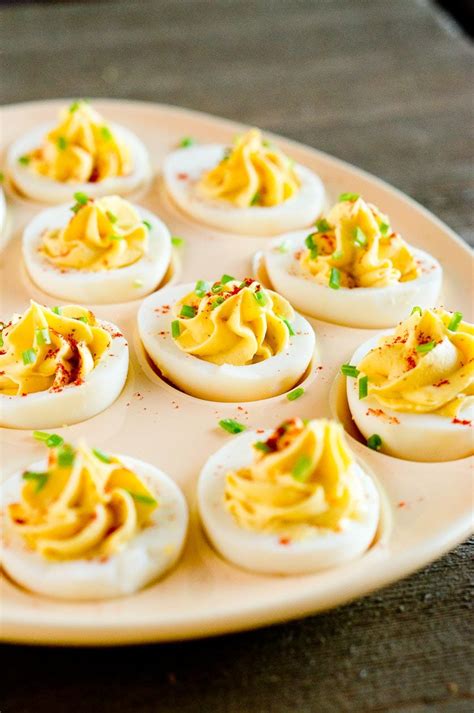 Classic Deviled Eggs Recipe Delicious Meets Healthy