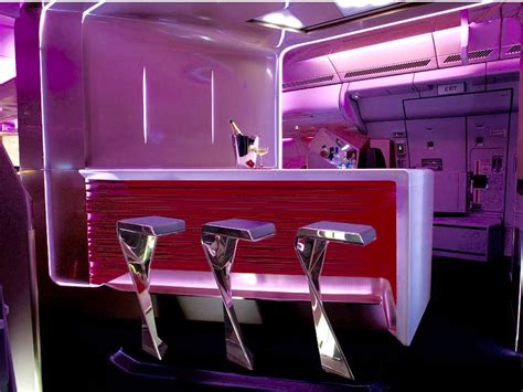 Upper Class Bar Virgin Atlantic 787