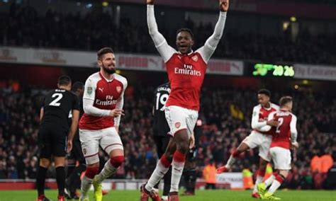 Arsenal 1 0 West Ham Gunners Progress To Efl Cup Semi Finals With