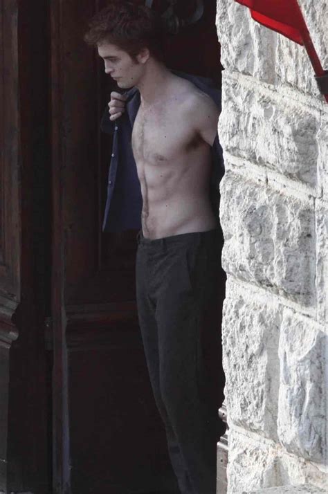 Robert Pattinson Is Shirtless In Italy PHOTOS Socialite Life