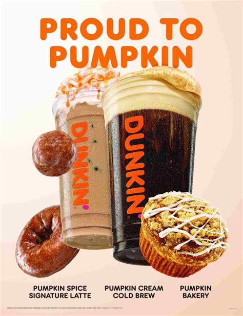 Dunkin Donuts Pumpkin Spice Latte 2022 Is Here The Finest Roast