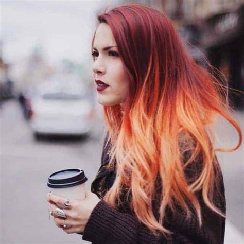 12 Best Sunset Red Orange Hair Colors For 2023