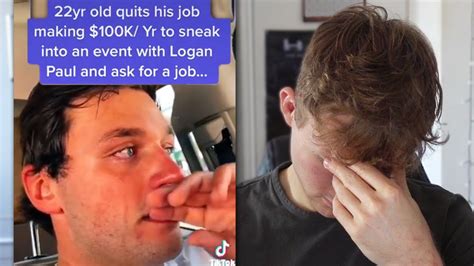 Guy Quits 100000 Job To Get Rejected By Logan Paul Youtube