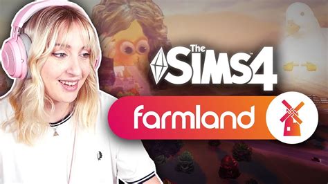 Farming In The Sims 4 Farmland Mod Pack Youtube