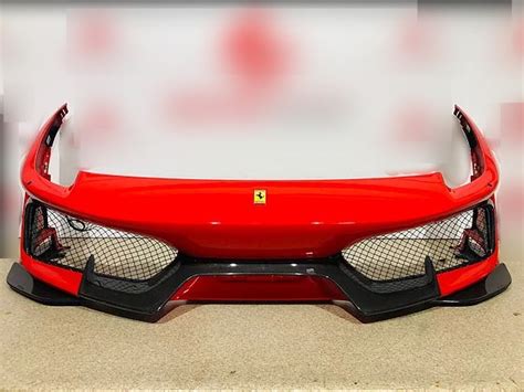 The f8 tributo replaces the 488 and is officially on sale in ferrari dealerships. Ferrari PISTA 488 Front bumper with carbon fiber front lip ...