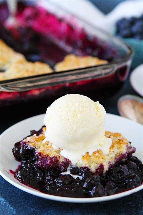 This secretly healthy blueberry muffin recipe is packed with fresh blueberry flavor and is perfect for a wholesome breakfast, brunch, or anytime snack. Blueberry Cobbler Recipe