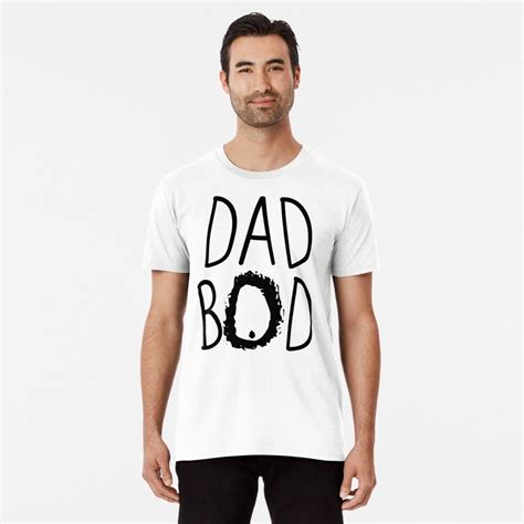 Dad Bod Funny Father Dad Bod Premium T Shirt By Abde32
