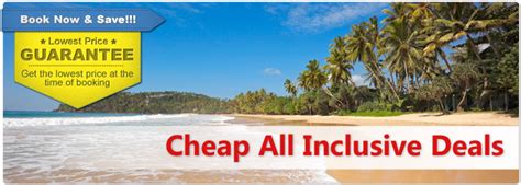 Cheap All Inclusive Vacation Deals Sell Off Vacation
