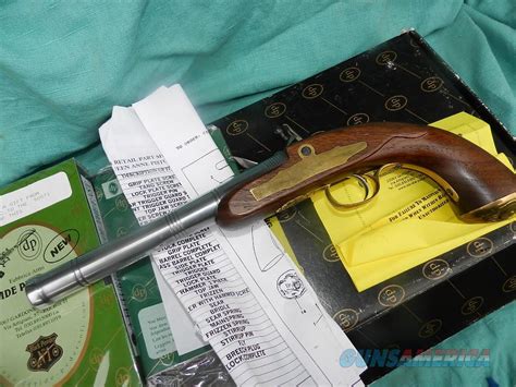 Pedersoli Queen Anne 50 Cal Flintlock Pistol For Sale