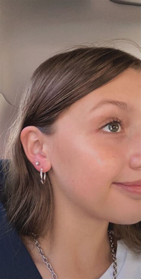 Double Piercing 2nd Ear Piercing Second Ear Piercing Ear Jewelry