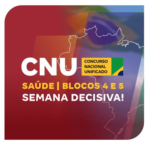 Concurso Nacional Unificado Semana Decisiva Saúde