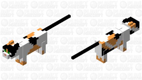 Calico Cat Minecraft Mob Skin