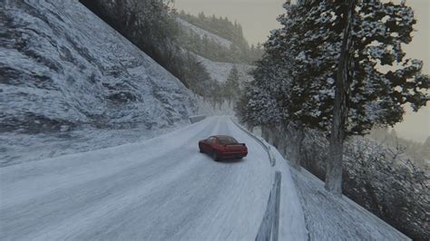 CHRISTMAS DRIFT SKYLINE R32 AKINA SNOW DOWNHILL ASSETTO CORSA YouTube