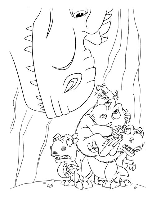 Check spelling or type a new query. Coloring page - Dinosaurs and Sid