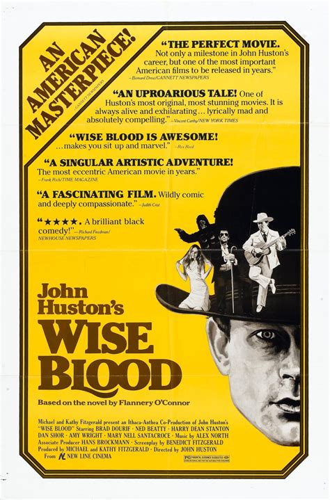 In this acclaimed adaptation of the first novel by legendary southern writer flannery o'connor, john huston vividly brings to life her poetic world of american eccentricity. Movie Churches: Literary Movie Churches: Wise Blood (1979)