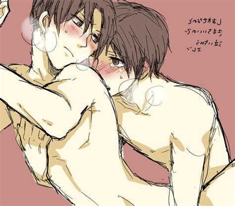 Attack On Titan Yaoi Sex - Hentai Attack On Titan Eren And Levi Gay Sex Porn Images | CLOUDY GIRL PICS