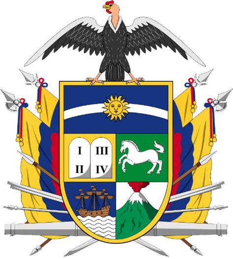 Coat Of Arms Shields Loja And Ecuador Symbolism