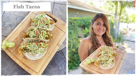 The Best Fish Taco Recipe Fried Baja California Fish Tacos With
