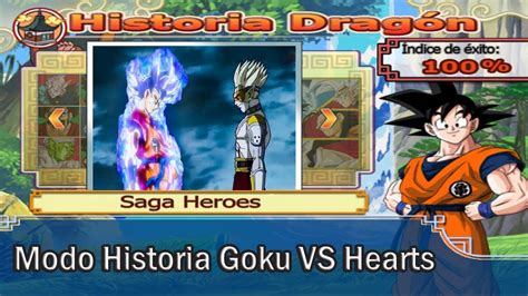 Modo Historia Goku Ultra Instinct Mastered Vs Super Hearts Dragon