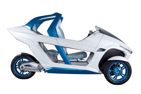 Sym Ex3 Concept The Tilting Three Wheeled Electric Scooter From Taiwan