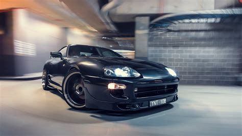 The wallpaper for desktop is missing or does not match the preview. Wallpaper : Toyota Supra MK4, Toyota Supra, Japanese cars, JDM, sports car, motion blur, vehicle ...