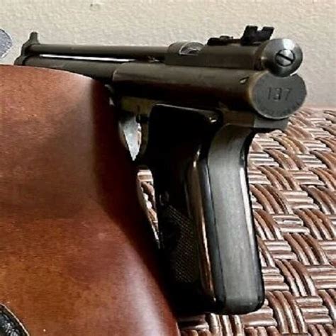 Vintage Rare Benjamin Model 137 177 Cal Pellet Pistol Wholster