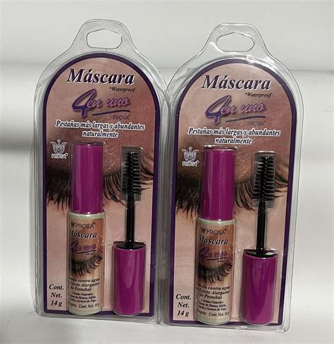 Pack Prosa Mascara En Maxi Volume Silicone Brush Eyelash