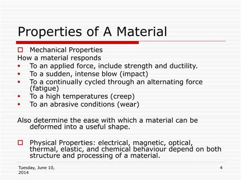 Ppt Mechanical Properties Of Materials Powerpoint Presentation Free