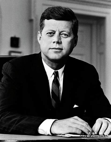 Portrait Of President John F Kennedy By Alfred Eisenstaedt