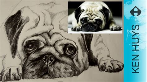 Trek de tekening over met een pen en gum onnodige lijnen uit. Nummertjes Verbinden Hond Tekening - hond tekening ...